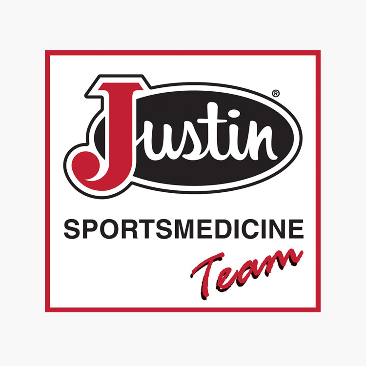 Logotipo del Justin Sportsmedicine Team